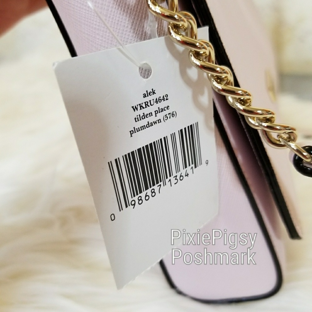Kate Spade Alek Tilden Place Plumdawn Crossbody - Picture 6 of 8